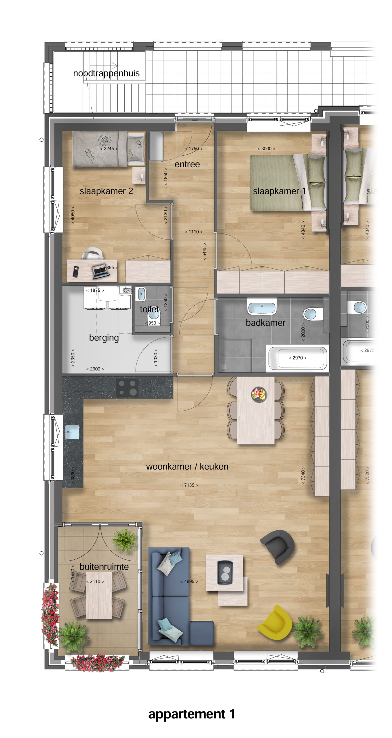 Kerkstraat - Plattegrond