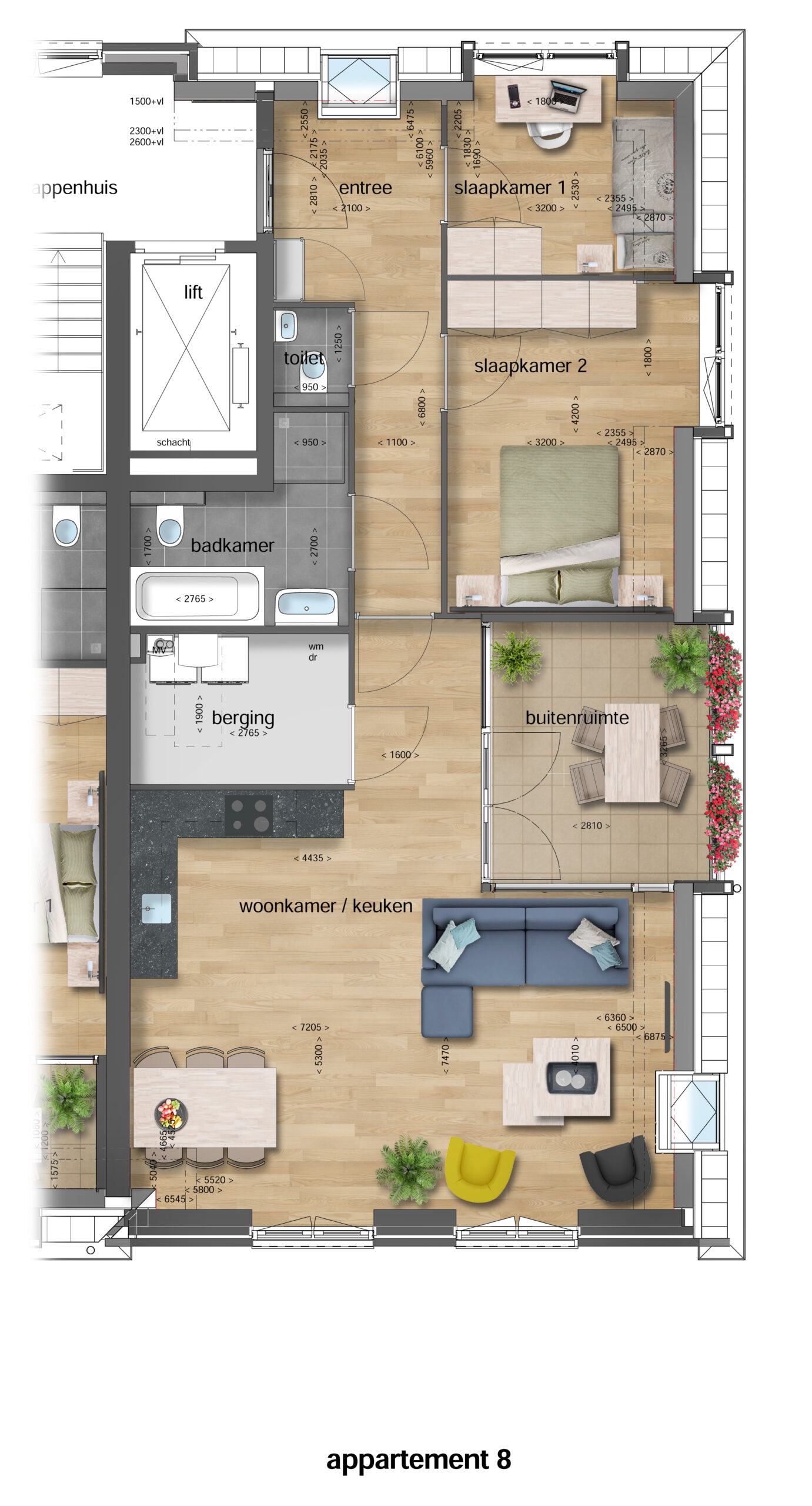 Kerkstraat - Plattegrond