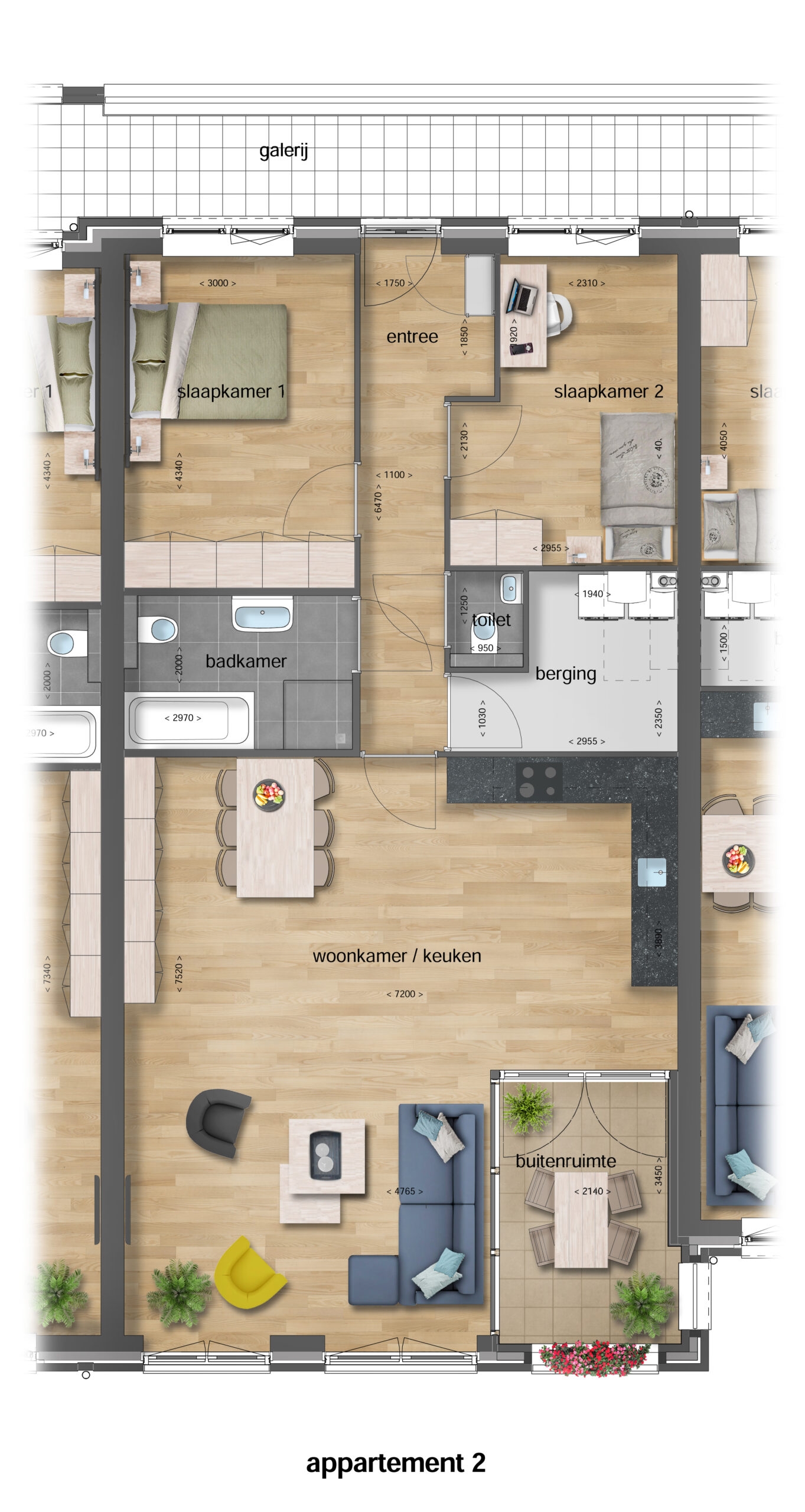 Kerkstraat - Plattegrond